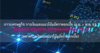 ภาวะเศรษฐกิจ การเงินและแนวโน้มอัตราดอกเบี้ย ประจำเดือนเมษายน - พฤษภาคม 2563