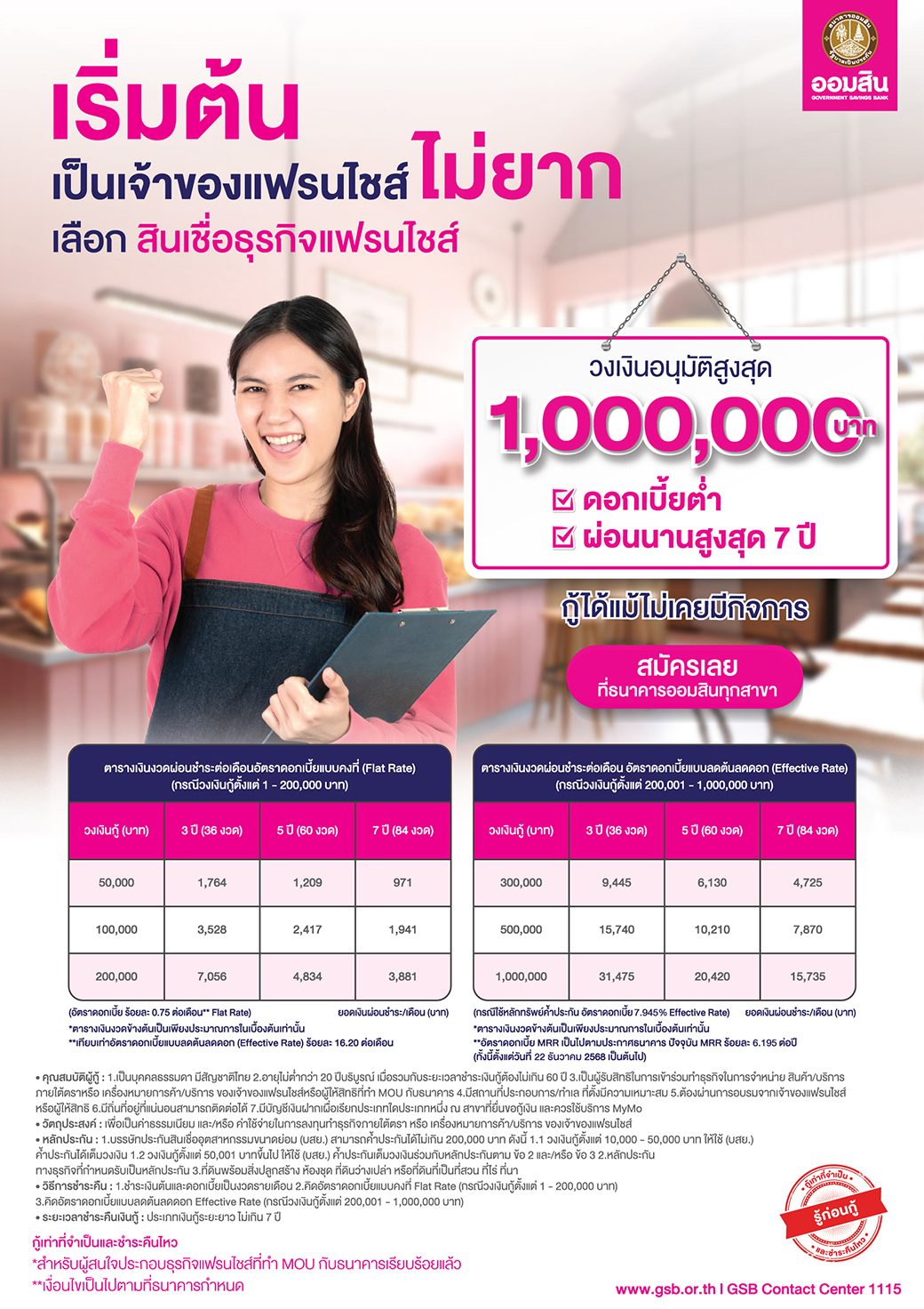 สินเชื่อธุรกิจเฟรนไชส์ A4 Co