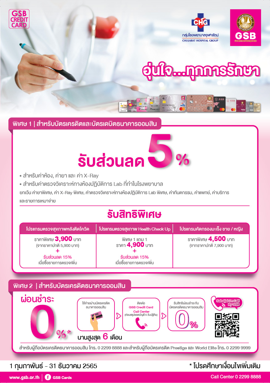 1 7.โรงพยาบาลจุฬารัตน์ T 01