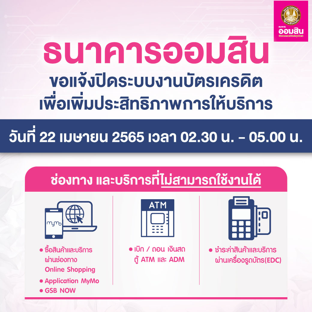 22 04 65 ปิดระบบัตรเครดิต Final