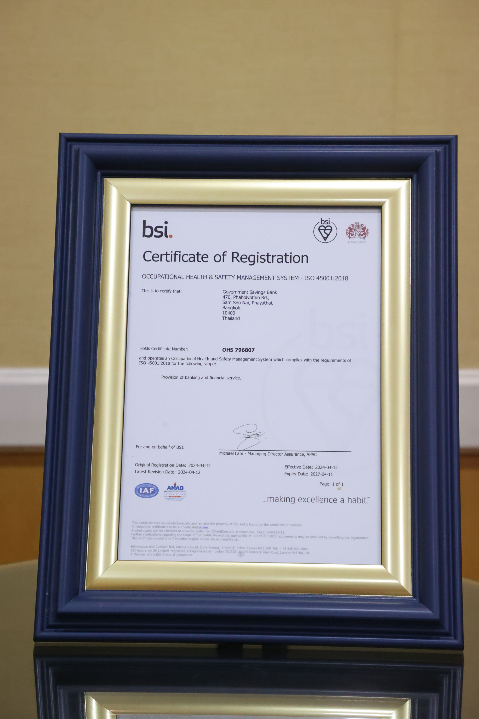 Gsb Iso 45001 2018 6