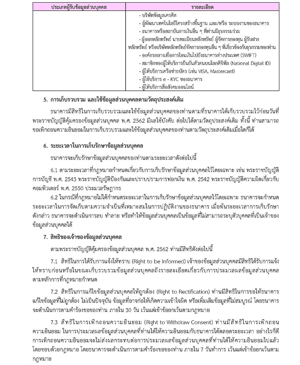 ประกาศการคุ้มครองข้อมูลส่วนบุคคลfinal 4960 Page 11