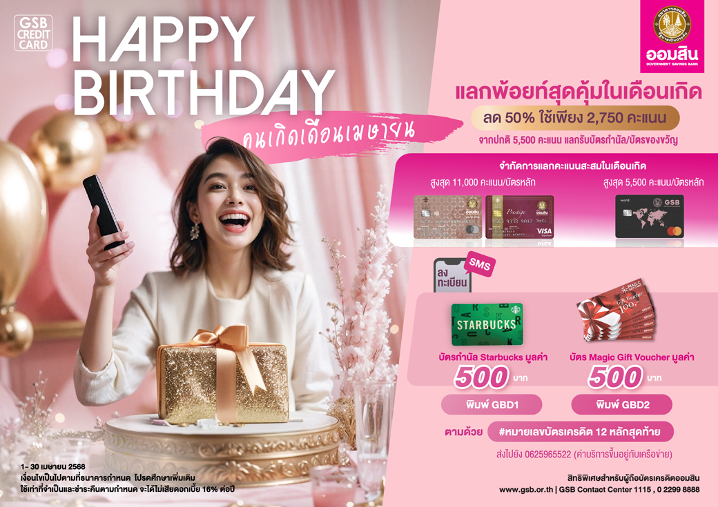 Birthday Redeem Creat A4