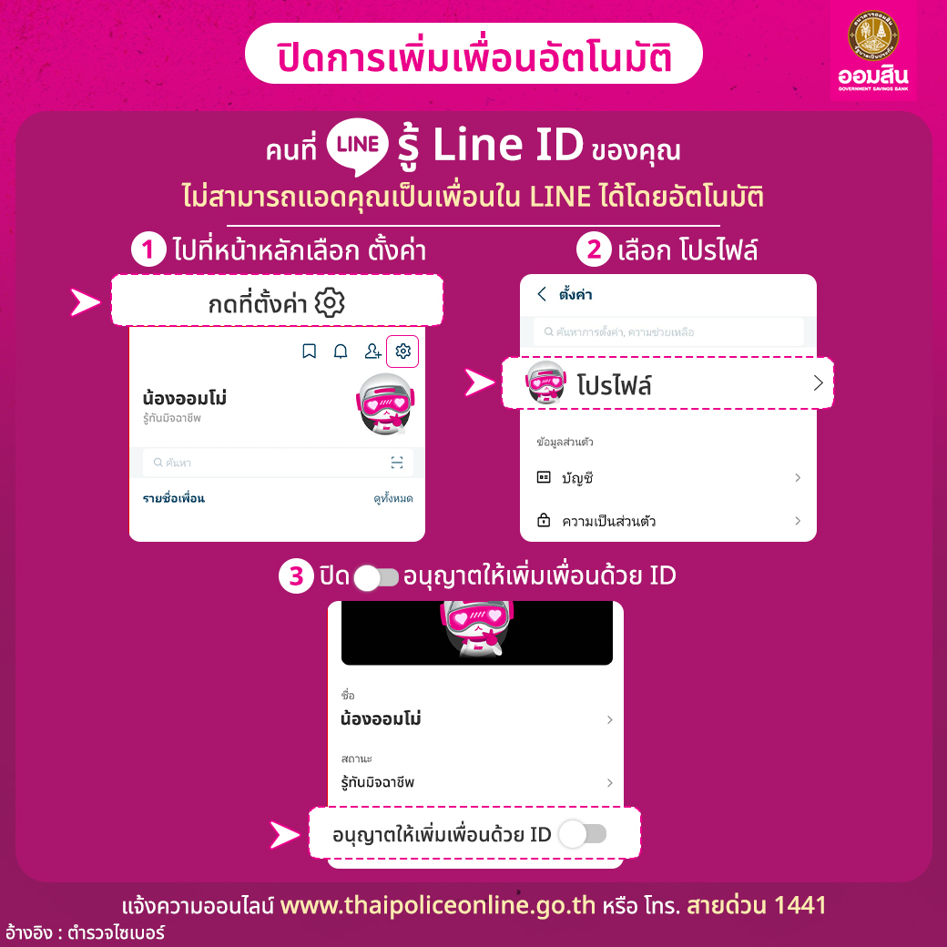 เตือนภัยโปรไฟล์ปลอม Album2