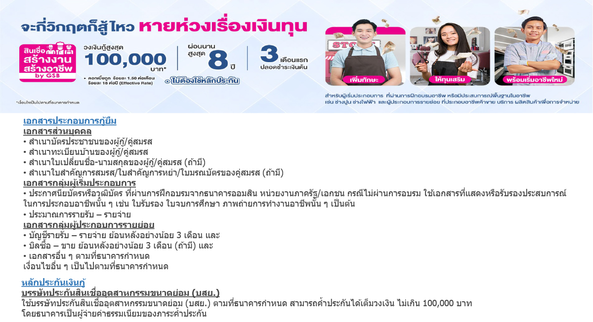 Landing Page ที่ออมสินที่หนี้ดี 12