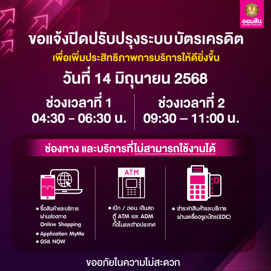 ปิดระบบ บัตรเครดิต (3)