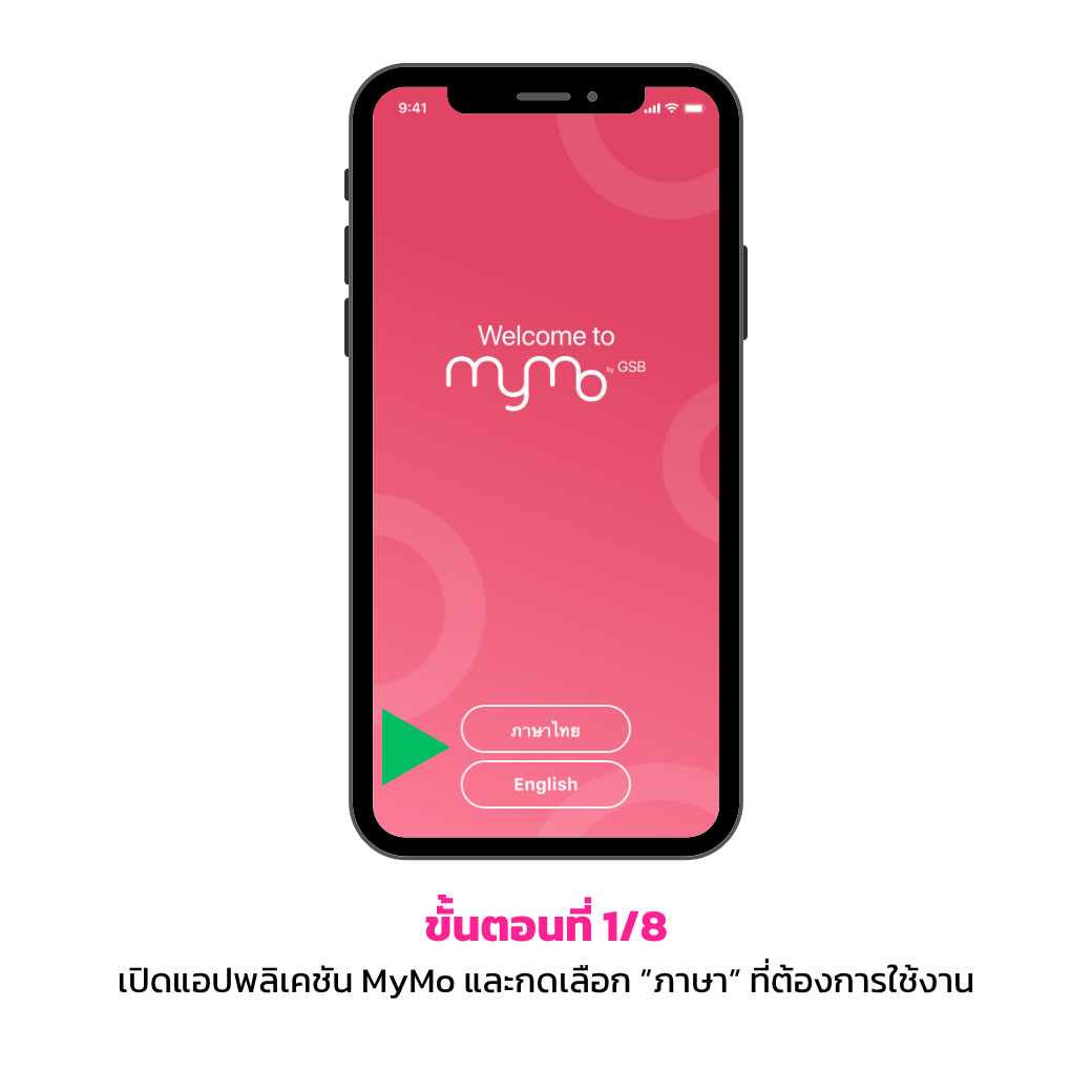ขั้นตอนการสมัคร ผ่านธนาคารออมสินสาขา1