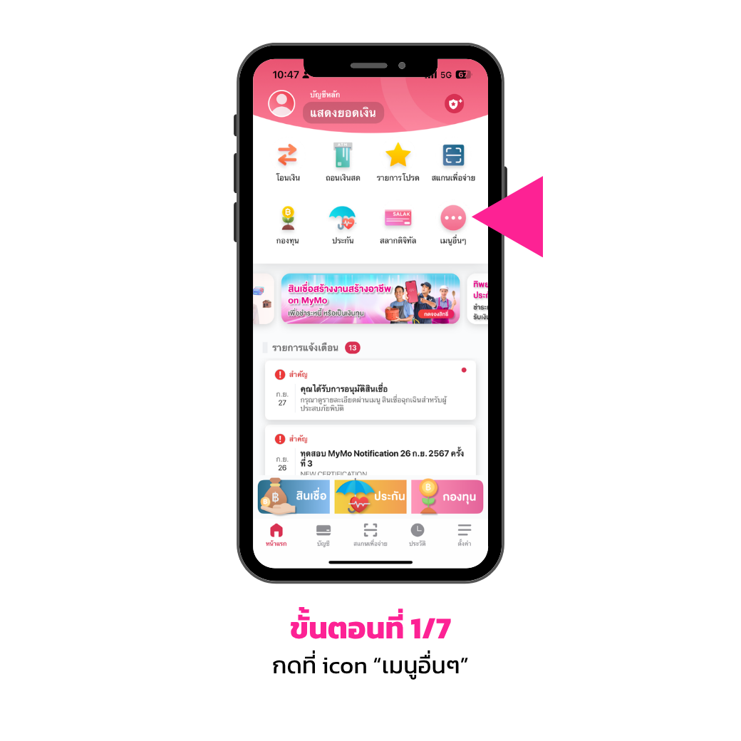 ขั้นตอนการขอเครดิตบูโร 1