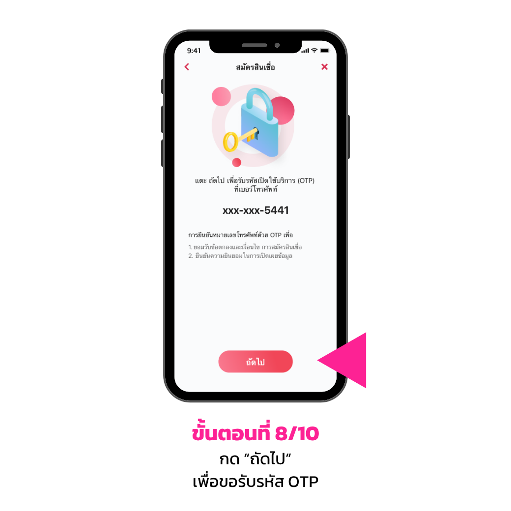 ขั้นตอนการสมัคร (ยื่นกู้)8