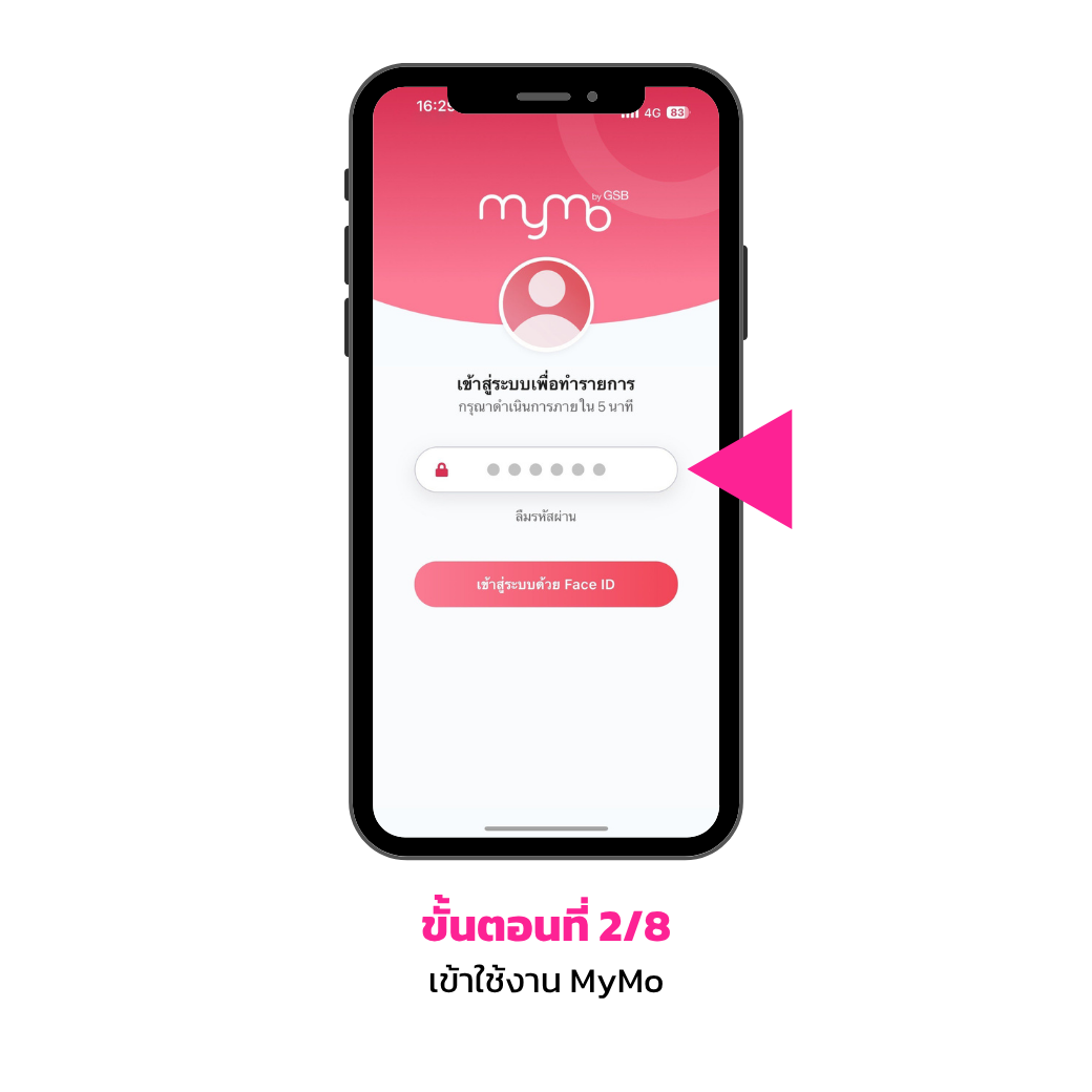 บริการยืนยันตัวตนด้วย Mymo2