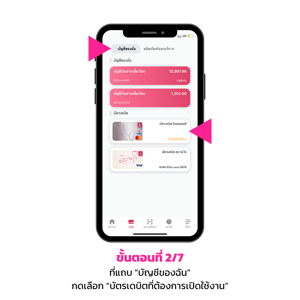 สมัครบัตรเดบิตธนาคารออมสิน12
