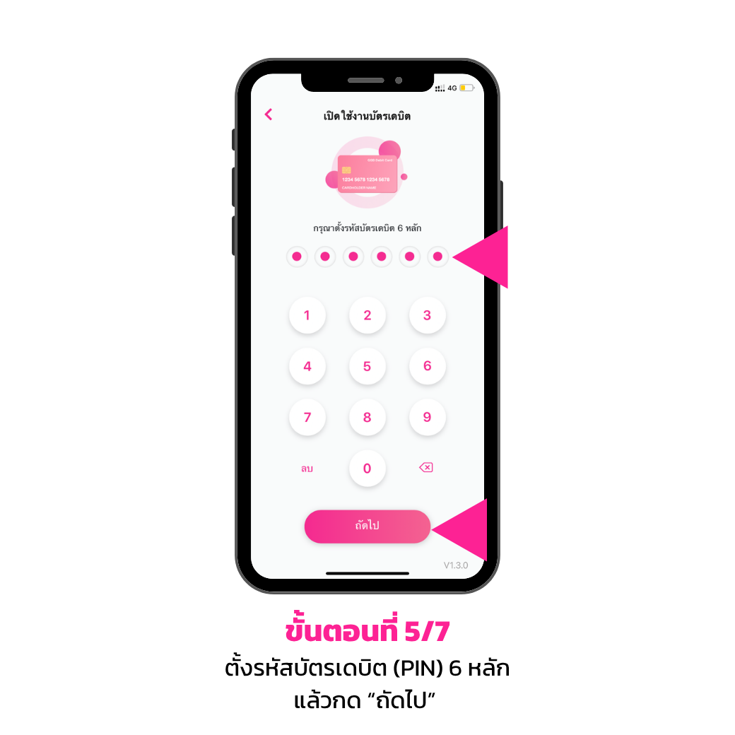 สมัครบัตรเดบิตธนาคารออมสิน15