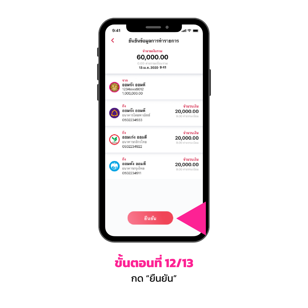 โอนเงินกลุ่ม12