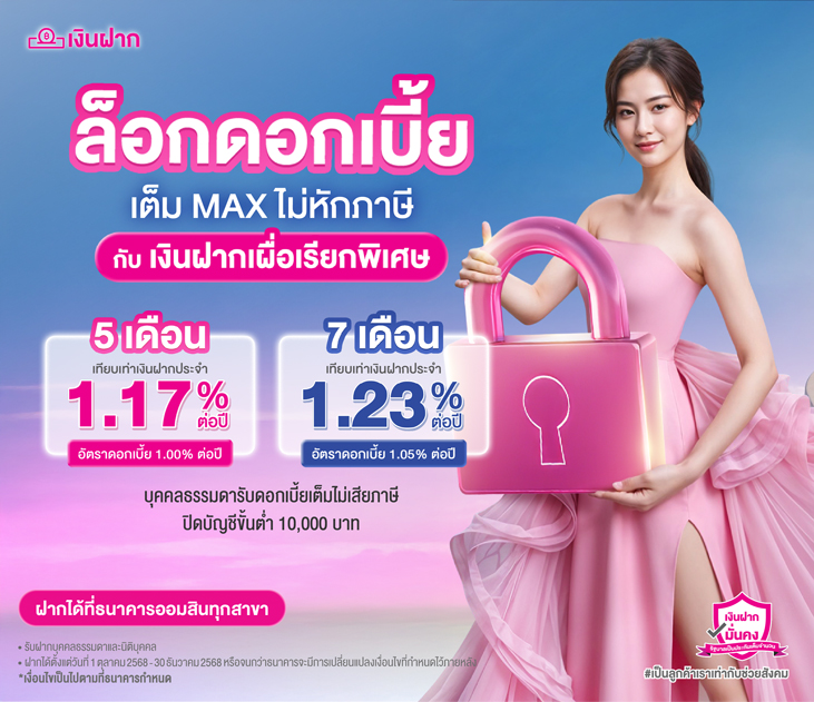 17 เงินฝากเผื่อเรียกพิเศษ 5 และ 7 เดือน Web Site ธนาคาร 731x631