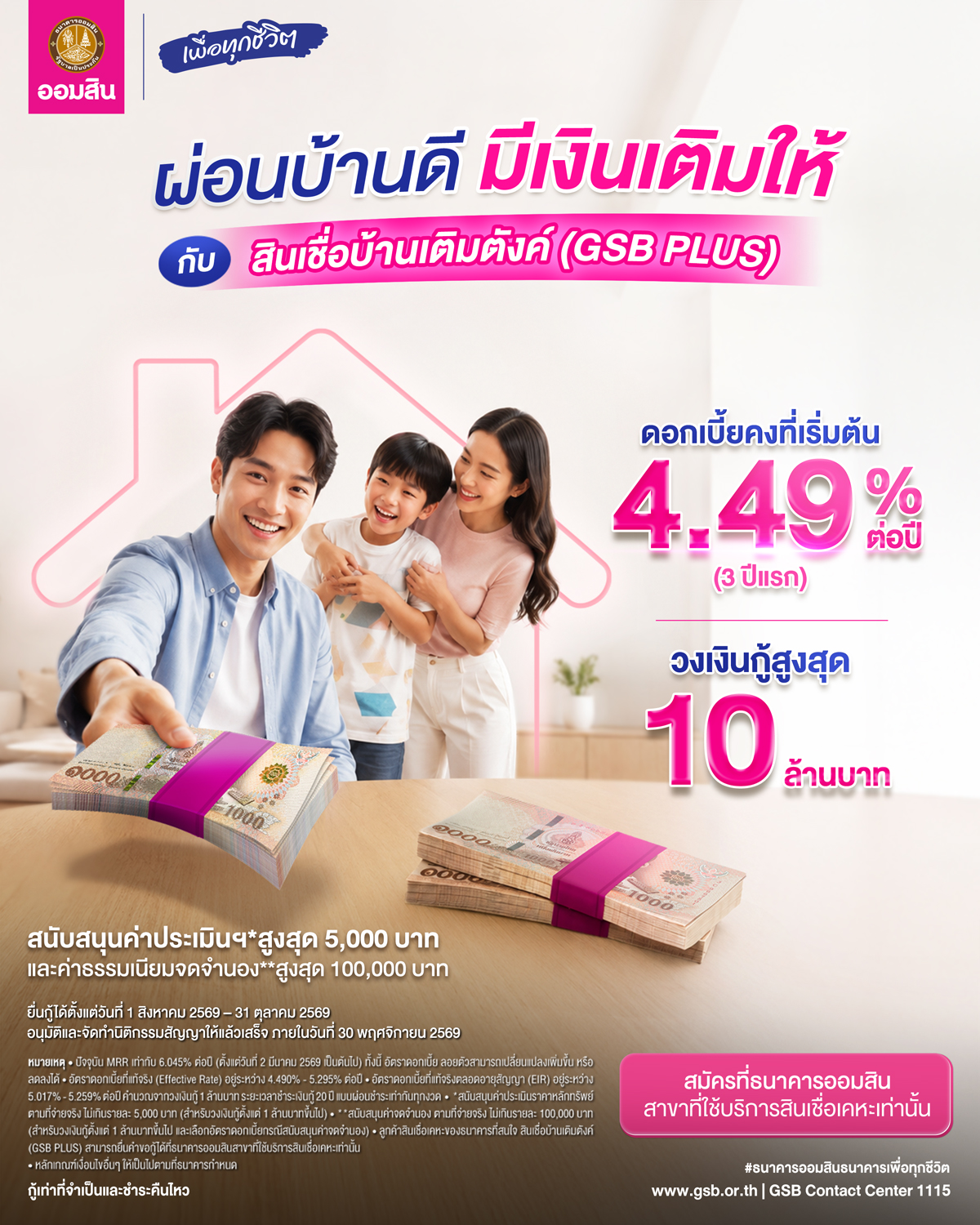 Gsb Aw026 สินเชื่อบ้านเติมตังค์ (gsb Plus) Workingfile
