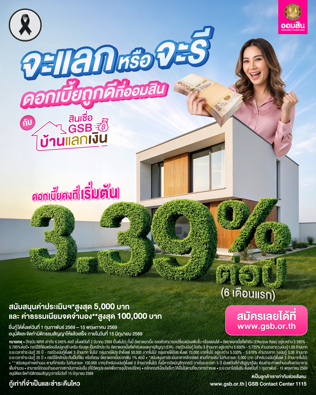 Gsb Aw16 สินเชื่อบ้านแลกเงิน 1feb Appv1040