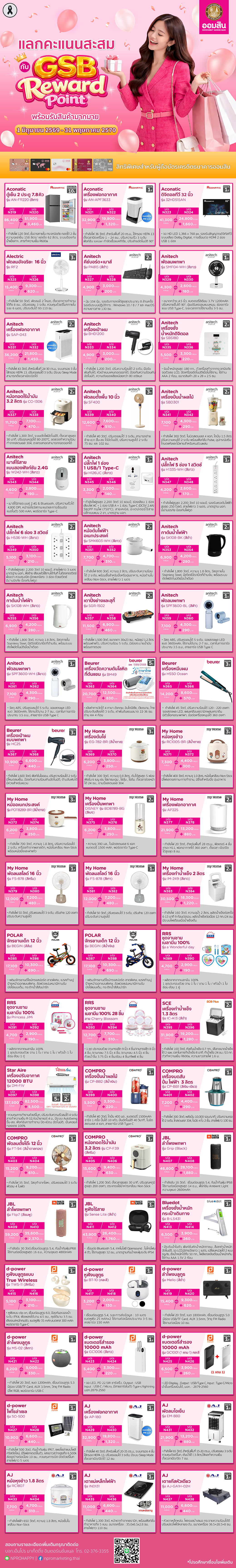 Gsb Rewards (1 มิ.ย 69 พ.ค70) ส่ง Bank Update 20.05.69 01 Web