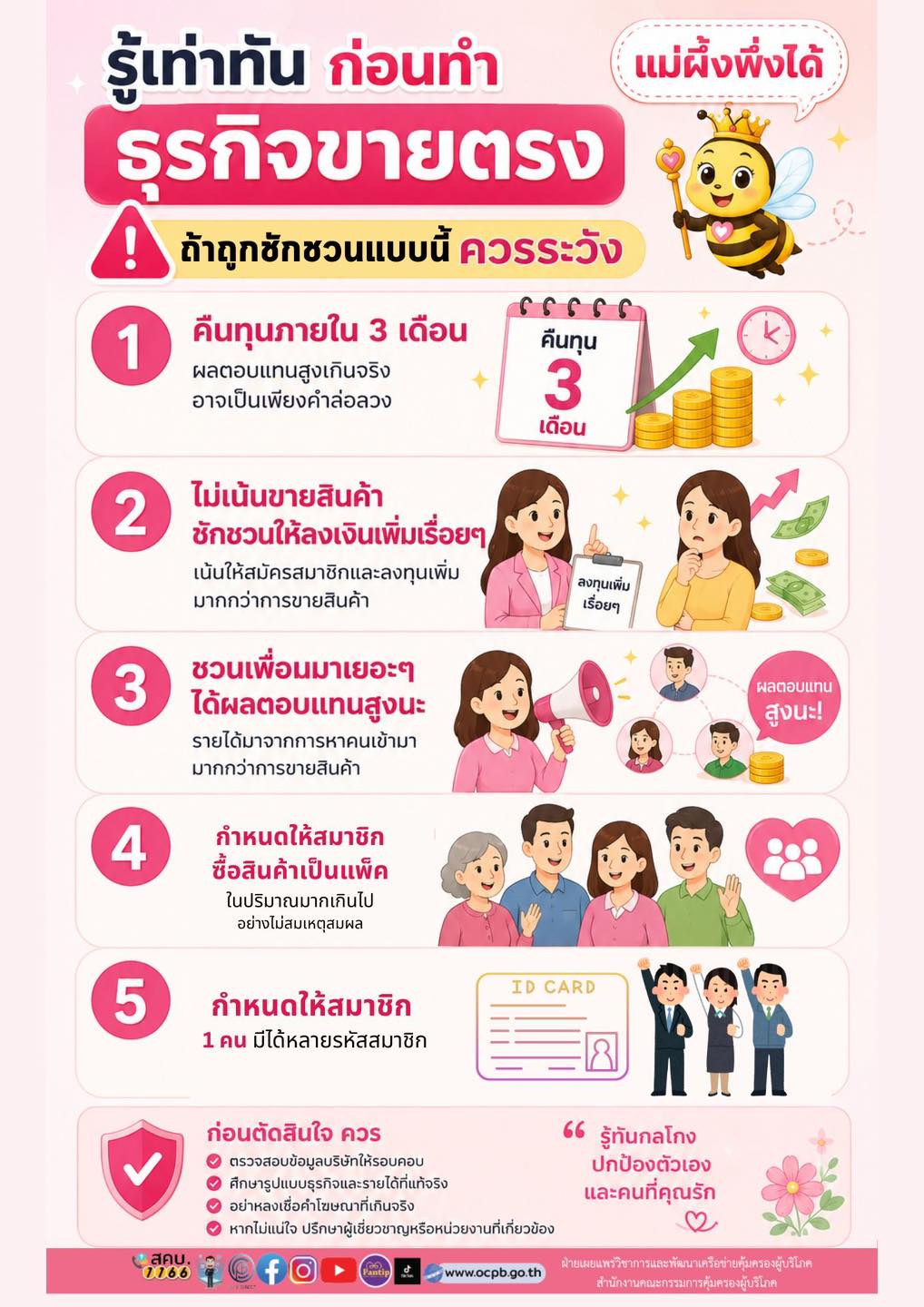 รู้เท่าทันธุรกิจขายตรง